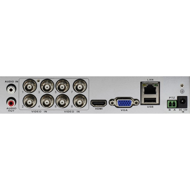 Swann CCTV System - 8 Channel 1080p HD DVR with 6 x 1080p HD Thermal Sensing Cameras & 1TB HDD