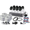 Swann CCTV System - 8 Channel 1080p HD with 8 x 1080p Thermal Sensing Cameras &amp; 1TB HDD
