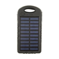 Solar Power Bank With Torch 4000mAh - Ideal For Camping & Festivals