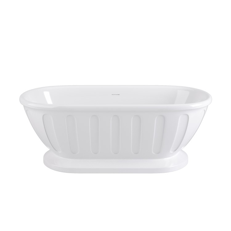Freestanding Double Ended Roll Top Bath 1700 x 790mm - Somerton