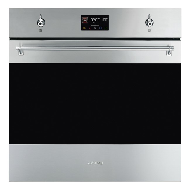 Smeg Classic Electric Self Cleaning Digital Single Oven Stainless