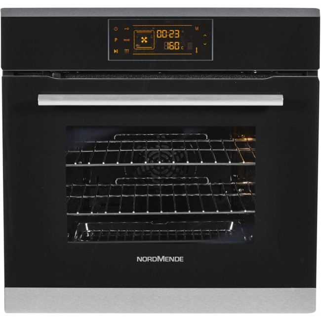 Nordmende SOPT523IX Stainless Steel Single Pyrolitic Multifuction Oven With Touch Control  Panel