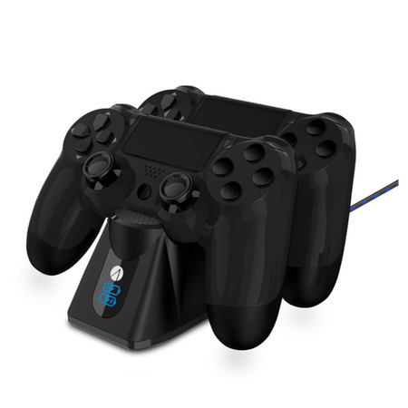 PS4 Twin USB Charging Dock & Play & Charge Cable