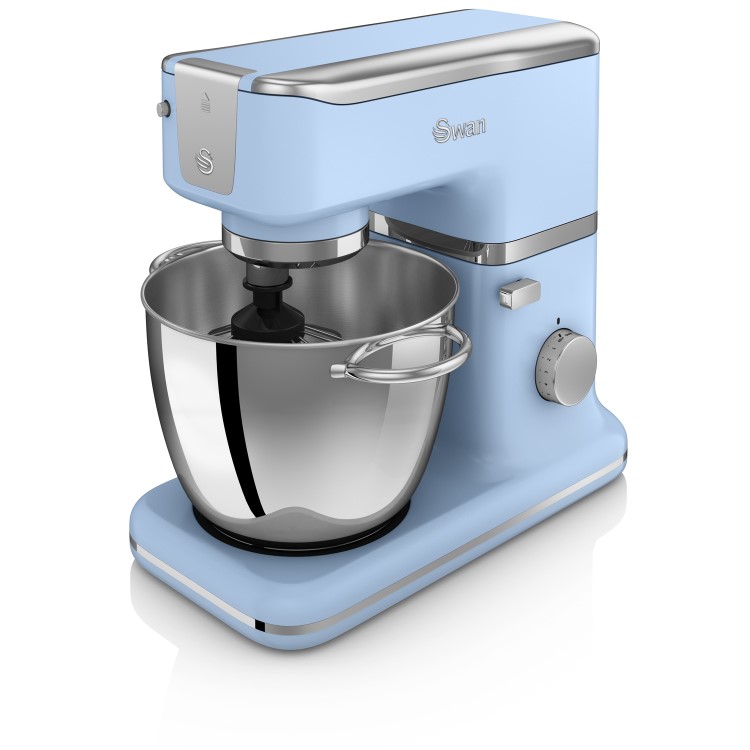 Swan SP21010BLN Retro 1000W Stand Mixer Blue