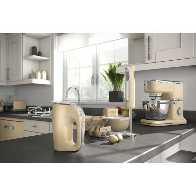 Swan SP21010CN Retro 1000W Stand Mixer Cream