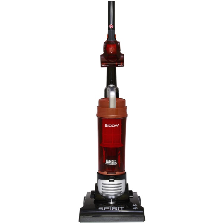 Hoover SP2102 Spirit 2100W Pets Upright Vacuum Cleaner Black And Red