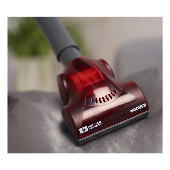 Hoover SP2102 Spirit 2100W Pets Upright Vacuum Cleaner Black And Red