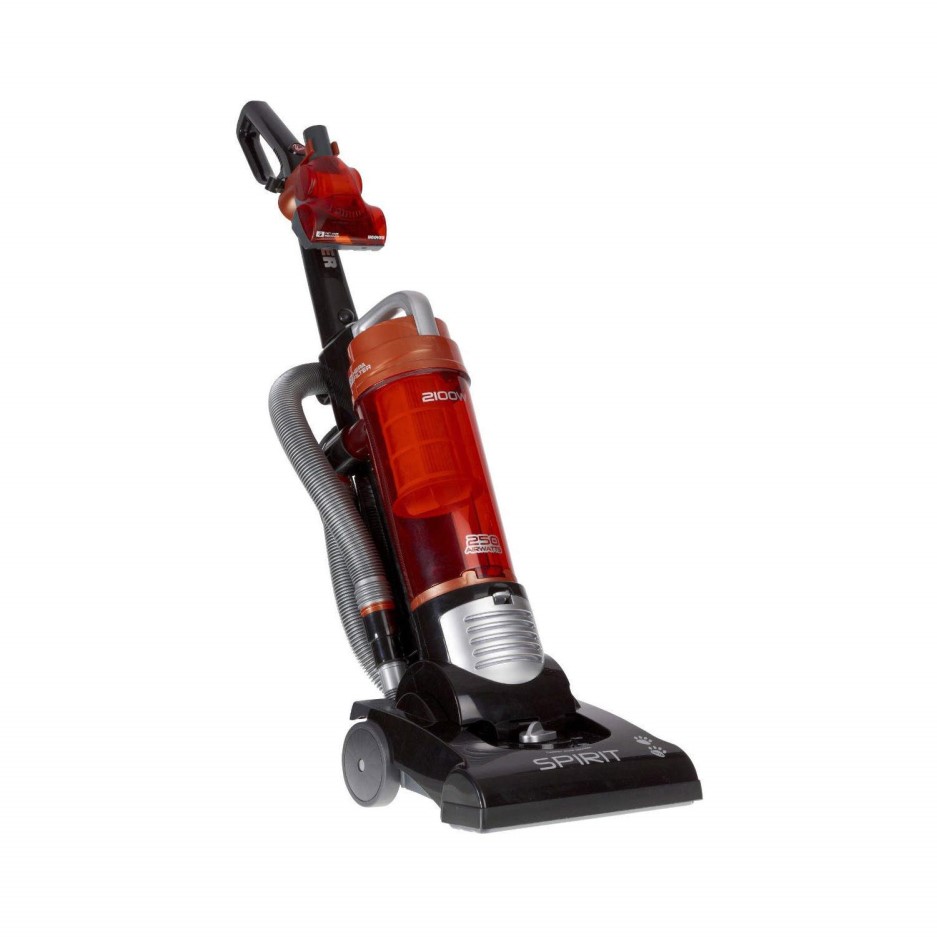Hoover SP2102 Spirit 2100W Pets Upright Vacuum Cleaner Black And Red
