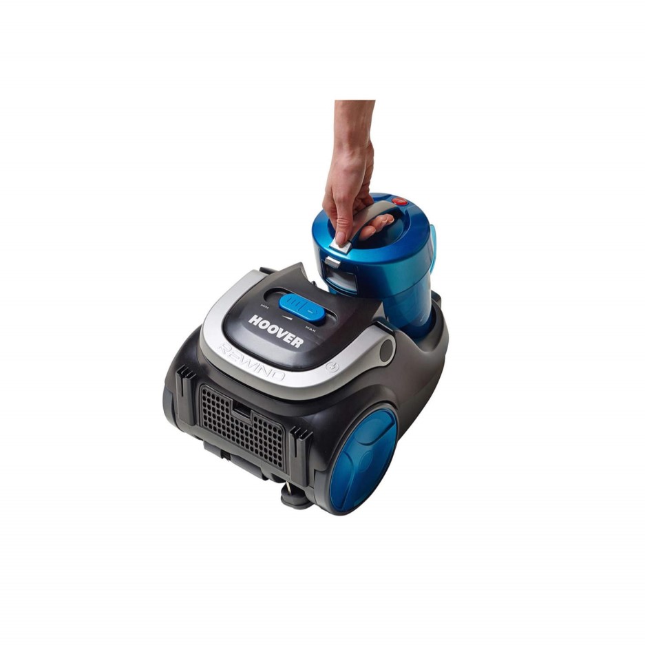 Hoover SP81BL03001 Blaze Pets 850W Cylinder Vacuum Cleaner Black And Blue Appliances Direct