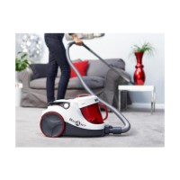 Hoover SP81_SM02001 Smart 850W Bagless Cylinder Vacuum Cleaner White and Red