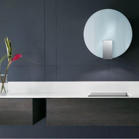 Elica SPACE-WH SPACEWH Space EDS3 78cm Chimney Cooker Hood White Glass