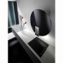 Elica SPACE_BLK Space EDS3 78cm Chimney Hood in Black Glass