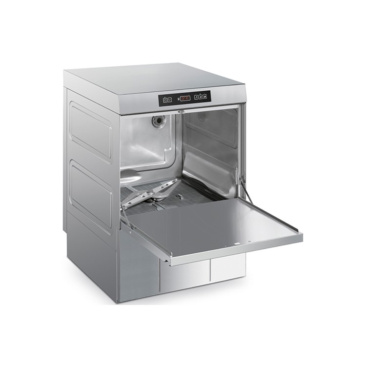 SMEG Ecoline SPD505UK Undercounter Dishwasher 500mm Basket - 3 Wash Programs - 6.8kW - 30A 1ph Hardwired. 2 Years Onsite warranty