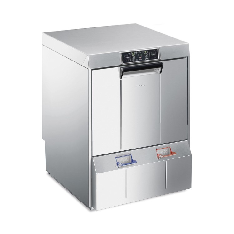Smeg SPD515UK Topline Undercounter Dishwasher, 500mm Basket, Multiphase