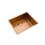 Single Bowl Copper Stainless Steel Kitchen Sink - Rangemaster Spectra