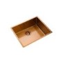 Single Bowl Copper Stainless Steel Kitchen Sink - Rangemaster Spectra