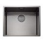 Single Bowl Graphite Stainless Steel Kitchen Sink - Rangemaster Spectra