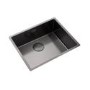 Rangemaster Spectra Single Bowl Inset / Undermount Graphite Stainless Steel Kitchen Sink