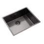 Rangemaster Spectra Single Bowl Inset / Undermount Graphite Stainless Steel Kitchen Sink