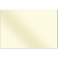 Smeg SPG110P Plain Glass Splashback Cream 110cm W x 75cm H