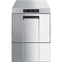 Smeg SPG505UK Ecoline Undercounter Glasswasher - 500mm Basket - Drain Pump - Multiphase