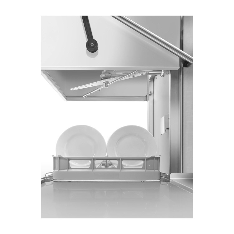 Smeg SPH505L Ecoline Hood-Type Dishwasher 500mm Basket - Drain Pump - Multiphase