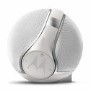 Motorola Sphere+ Plus 2-in-1 Bluetooth Speaker with Over-Ear Headphones - White