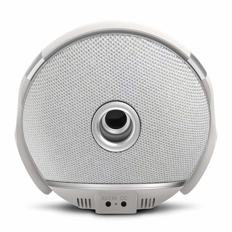 Motorola Sphere+ Plus 2-in-1 Bluetooth Speaker with Over-Ear Headphones - White