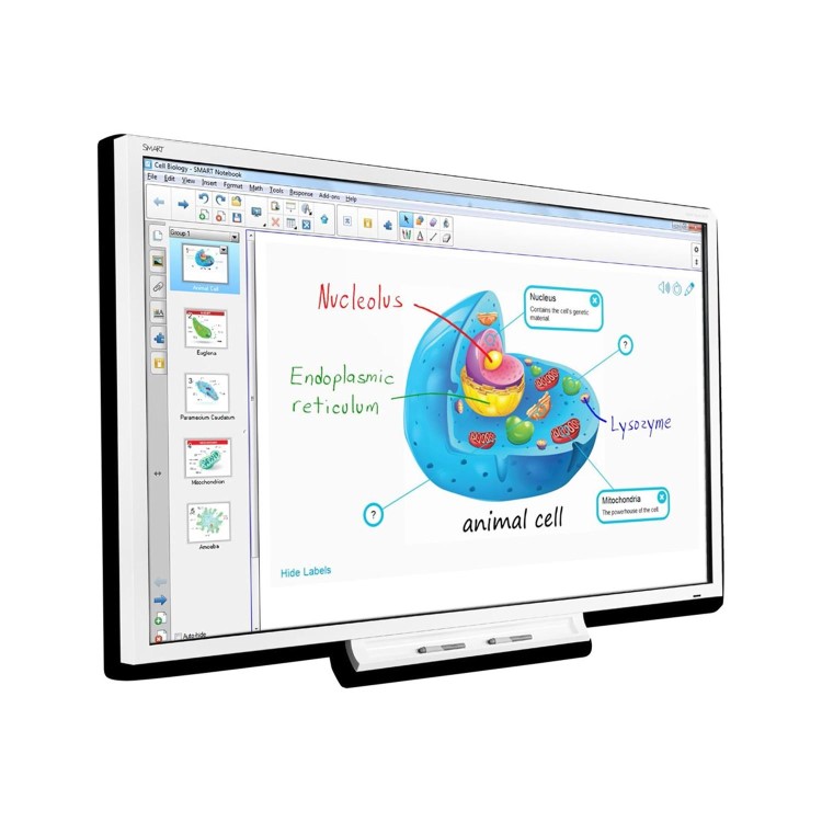 Smart Board SPNL-4075 75 Smart interactive flat panel 10 touch points 16_9 5 year on-site warranty for education Inclu