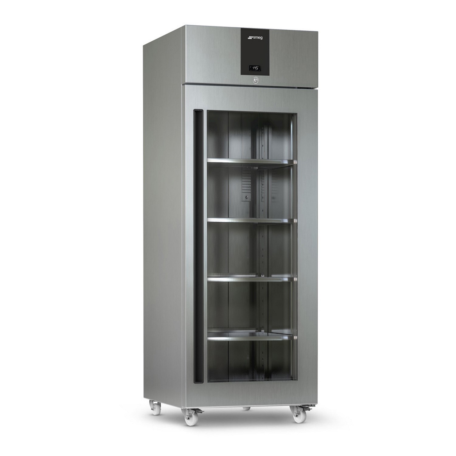 Smeg Spr07pdgr Commercial Single Glass Door Upright Fridge 700 Ltr Gn 2/1 C Rated SPR07PDGR