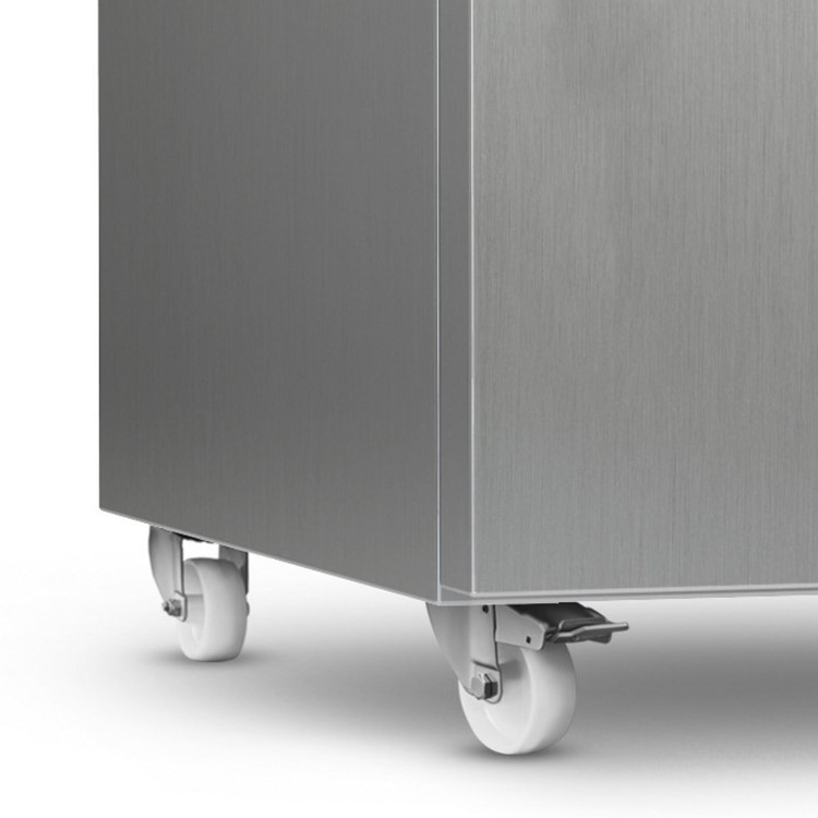 Smeg SPR14NDXR Double Door Freezer 1400Ltr GN2/1 Compatible Ventilated Cooling