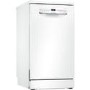 Bosch Series 2 9 Place Settings Freestanding Slimline Dishwasher - White