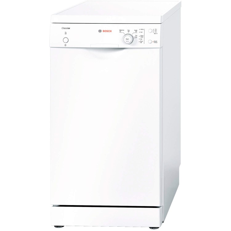 Bosch SPS40C12GB Classixx 9 Place Slimline Freestanding Dishwasher White