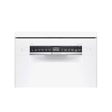 Bosch Serie 4 Slimline Freestanding Dishwasher - White