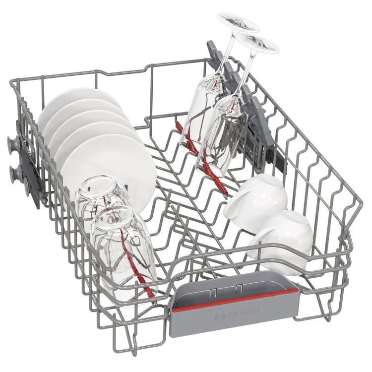 Bosch Series 4 Freestanding Dishwasher - Stainless Steel, Extra Dry, Slimline Vario Flex Baskets