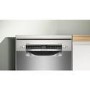 Bosch Series 4 Freestanding Slimline Dishwasher - Smart Wi-Fi, Silver