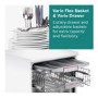 Bosch Series 4 Freestanding Slimline Dishwasher - Smart Wi-Fi, White