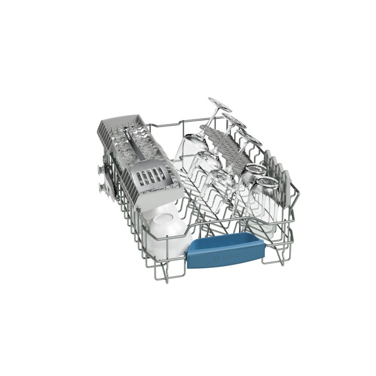 Bosch Serie 6 Active Water SPS53M08GB 9 Place Slimline Freestanding Dishwasher - Silver