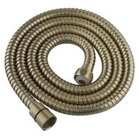 1500mm Brushed Brass Stainless Steel  Shower hose