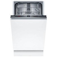 Bosch Series 2 Integrated Dishwasher - Smart D-rated Extra Dry Black control panel