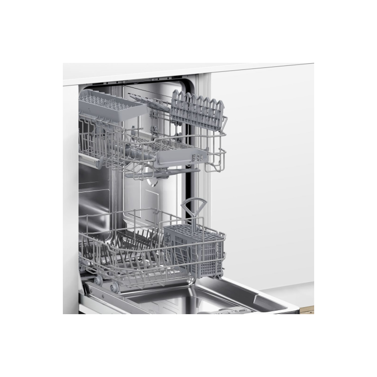 Bosch Series 2 Integrated Slimline Dishwasher - Smart Wi-Fi, Black control panel
