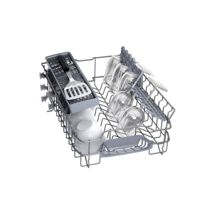 Bosch Series 2 Integrated Slimline Dishwasher - Smart Wi-Fi, Black control panel