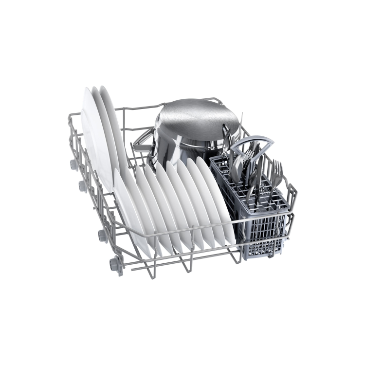 Bosch Series 2 Integrated Slimline Dishwasher - Smart Wi-Fi, Black control panel