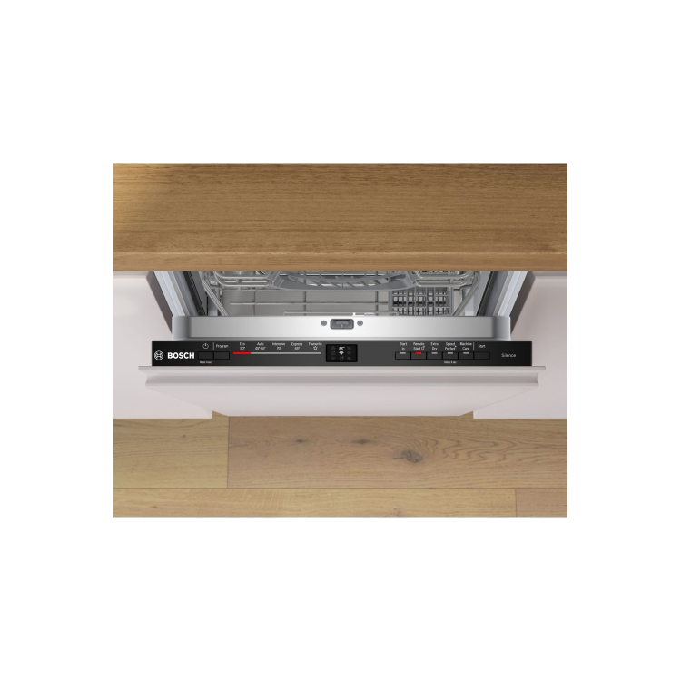 Bosch Series 2 Integrated Slimline Dishwasher - Smart Wi-Fi, Black control panel