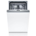 SPV4EMX17G Bosch Series 4 Integrated Slimline Dishwasher - Smart B-rated Silver control panel
