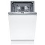 Bosch Series 4 Integrated Slimline Dishwasher - Smart B-rated Silver control panel