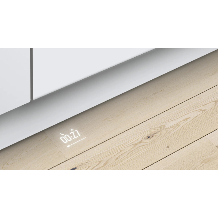 Bosch Series 4 Integrated Slimline Dishwasher - Smart Wi-Fi, C-Rated, Silver control panel