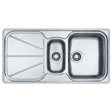 Franke SPX651L Simplon 1.5 Bowl Left Hand Drainer Stainless Steel Sink