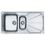 Franke SPX651RDP Simplon 1.5 Bowl Right Hand Drainer Sink and Tap Propack
