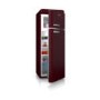 Swan SR11010WRN Freestanding Fridge Freezer Wine Red